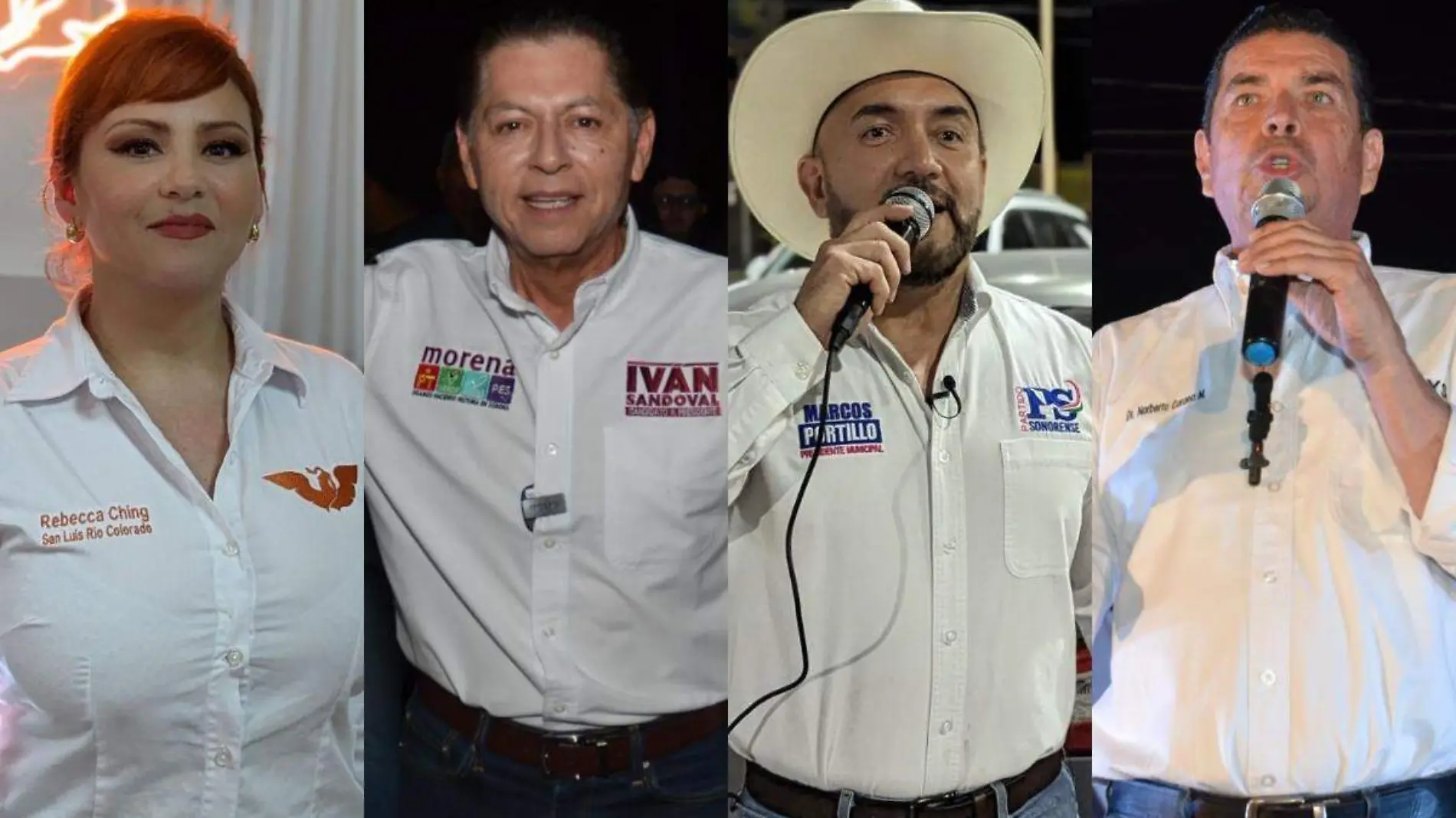 Candidatos SLRC 2024 en campaña